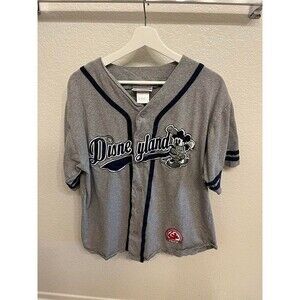 Vintage Disney Baseball Association Varsity Embroidered 55 Anniversary Size Sm